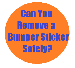 bumper sticker